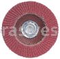 4-1/2 x 7/8 40 Grit Merit Ultra Ceramic Plus Type 29 R981 Powerflex Flap Discs