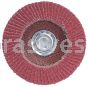 4-1/2 x 7/8 80 Grit Merit Ultra Ceramic Plus Type 29 R981 Powerflex Flap Discs