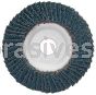 5 x 7/8 60 Grit Merit Type 29 Zirc Powerflex Flap Discs