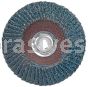 4-1/2 x 5/8-11 60 Grit Merit Type 29 Zirc Powerflex Flap Discs