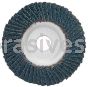 4-1/2 x 7/8 24 Grit Merit Type 29 Zirc Powerflex Flap Discs