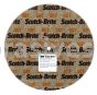 3M&trade; Scotch-Brite&trade; 7010329179 8 x 1/4 x 5/8 5A FIN SPR 022350A SST Unitized Wheel