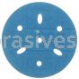 3M™ 7100091345 3” #220 Grit Hookit™ Blue Abrasive Disc Multi-hole