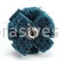 Standard Abrasives Buff and Blend Cross Buff HS 725005 1-1/2" x 1/2" x 3 Ply x 8-32 A MED (Stock)