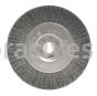 3" Nylox Wheel - Heavy Duty, .040/120, 5/8"-1/2" A.H. (TLN-3-HD)