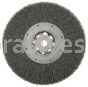 Weiler 01521 - 12" .014, 1-1/4" A.H. , Medium Crimped Wire Wheel - 012382015213