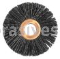 Weiler 16000 - 3" .055/80 CG, 1/2" A.H. , Copper Center Crimped Wire Wheel - 012382160005