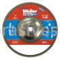 Weiler 31371 - 7" , 120Z, 5/8"-11 A.H., Vortec Pro Abrasive Flap Disc, Angled, Phenolic Backing - 012382313715