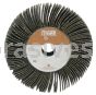 Weiler 53169 - 4" x 1" 5/8" A.H., 120 AO, Tiger Coated Abrasive Flap Wheel - 012382531690