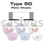 6x1x4 Grinding Wheel T-50 Vitrified GC60-I-V Green S/C