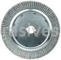 Weiler 09080 15" Extra High Density Standard Twist Knot Wire Wheel .020" Steel Fill 2" Arbor Hole