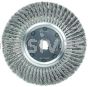 Weiler 09719 12" Standard Twist Knot Wire Wheel .020" Steel Fill 1-1/4" Arbor Hole