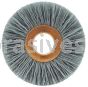 Weiler 29280 2-1/2" Small Diameter Nylox Wheel Brush .035/180 SC Crimped Fill 5/8" Arbor Hole