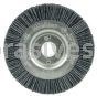 Weiler 31101 Burr-Rx 3" Narrow Face Wheel .043/120 CG Crimped Fill 1/2"-3/8" Arbor Hole