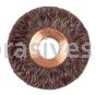 Weiler 35070 2" Polyflex Encapsulated Small Diameter Crimped Wheel .014" Steel Fill 1/2" Arbor Hole