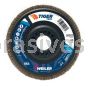 Weiler 50003 4-1/2" Tiger Trim Abrasive Flap Disc Angled Type 29 Trimmable Backing 60 Z 7/8" Arbor Hole