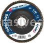 Weiler 51162 4-1/2" Tiger Paw Super High Density Flap Disc Flat Type 27 Phenolic Backing 60 Z 7/8" Arbor Hole
