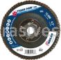 Weiler 51167 4-1/2" Tiger Paw Super High Density Flap Disc Flat Type 27 Phenolic Backing 80 Z 5/8"-11 UNC Nut