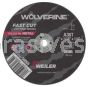 Weiler 56065 3" x 1/16" Wolverine Type 1 Cut-Off Wheel A36T 1/4" AH