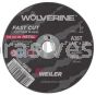 Weiler 56076 3" x 1/8" Wolverine Type 1 Cut-Off Wheel A36T 3/8" AH