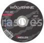 Weiler 56118 5" x 1/16" Wolverine Type 1 Cut-Off Wheel A36T 7/8" AH
