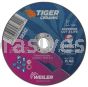 Weiler 58342 3" x 1/16" TIGER CERAMIC Type 1 Cut-Off Wheel CER36T 3/8" AH