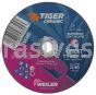 Weiler 58345 3" x 1/16" TIGER CERAMIC Type 1 Cut-Off Wheel CER36T 1/4" AH