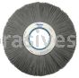 Weiler 83640 12" Crimped Filament Nylox Wheel .040/120 SC Fill 3-1/4" Arbor Hole