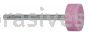 W-183, 1/2x1/4x1/8"sk, Mounted Point, Vitrified, PA/O