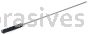 Weiler 34153 CrossFlex Standard Duty Bore Brush 12mm Diameter 120 SC Grit