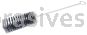 Weiler 44115 2" Nylon Tube Brush