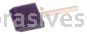 Weiler 40199 - 4" Foam Applicator Brush, 2-5/8" Length, Wood Handle - 012382401993