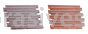 Osborn POLYPRO STRIP BRUSH REPL’S (24” X 2.5” 0.016” PP X 10 PCS)#37136/
