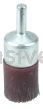 Weiler 35505 3/4" Polyflex Encapsulated Crimped Wire End Brush .0104" Stainless Steel Fill
