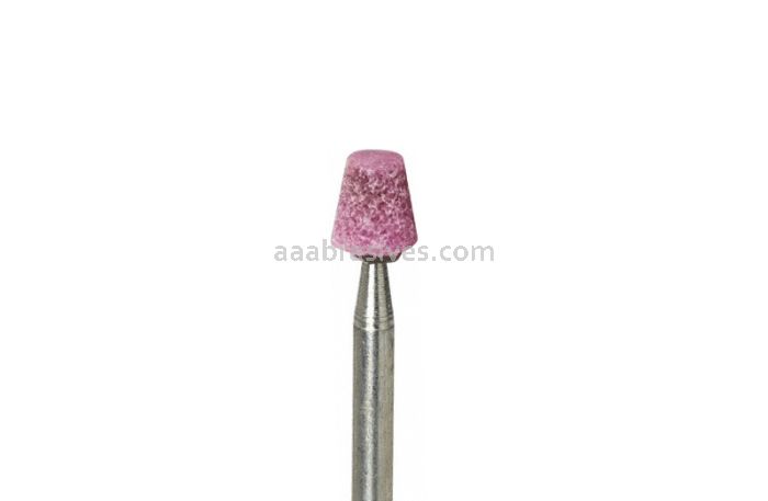 B-92, 1/4x1/4x1/8"sk, Mounted Point, Vitrified, PA/O