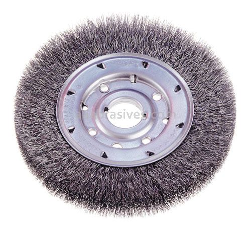 Osborn 12” Medium Face Wire Wheel (.014 X 1-1/4” Wide X 2” AH) #22140