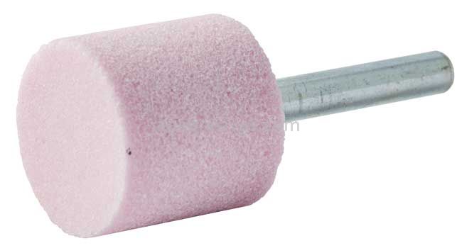 Norton 69078645359 W220 1 x 1 Pink 86A A/O Vitrified Bond Mounted Point