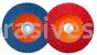 4-1/2x7/8 #80 Zirc Trimmable Abrasive Flap Disc ABS Plastic Backing