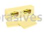 Post-it&trade; Notes 635 3 in x 5 in Canary Yellow 3M 7000047941