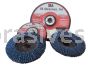 4" Abrasive Flap Disc Standard, T-27Flat, Phenolic Backing, 24Z, 5/8" A.H.