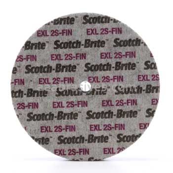 3M&trade; Scotch-Brite&trade; 7000046026 6 x 1 x 1/2 2S Fine EXL Unitized Wheel