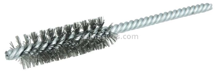 Weiler 21108V 5/8" Power Tube Brush .005" Steel Wire Fill 2" Brush Length Vending Ready