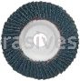 5 x 7/8 120 Grit Merit Type 29 Zirc Powerflex Flap Discs