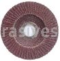 4-1/2 x 7/8 80 Grit Merit Type 29 Fiberglass Plate Alo Powerflex Flap Discs