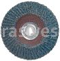 4-1/2 x 5/8-11 36 Grit Merit Type 29 Zirc Powerflex Flap Discs
