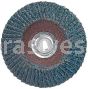 4-1/2 x 5/8-11 120 Grit Merit Type 29 Zirc Powerflex Flap Discs