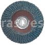 7 x 5/8-11 60  Grit Merit Type 29 Zirc Powerflex Flap Discs