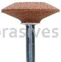 Norton A36 1-5/8 x 3/8 Gemini 38A M/M4A 1/4 x 1-1/2 Vitrified Mounted Points - A Shapes