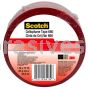 Scotch™ Light Duty Packaging Tape 660 Red Heat Resistance Splicing 1-1/2 in x 72 yd 3M 7010375901