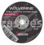 Weiler 56147 - 3" x 1/4" A36T, 3/8" A.H., Type 1 Cut-Off Wheel - 012382561475